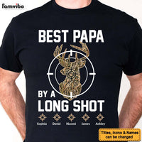 Personalized Gift For B*st Grandpa By A Long Shot Hunting Shirt - Hoodie - Sweatshirt 33730 thumb 1