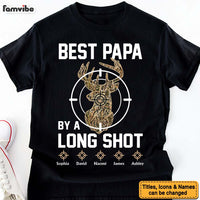Personalized Gift For B*st Grandpa By A Long Shot Hunting Shirt - Hoodie - Sweatshirt 33730 thumb 1