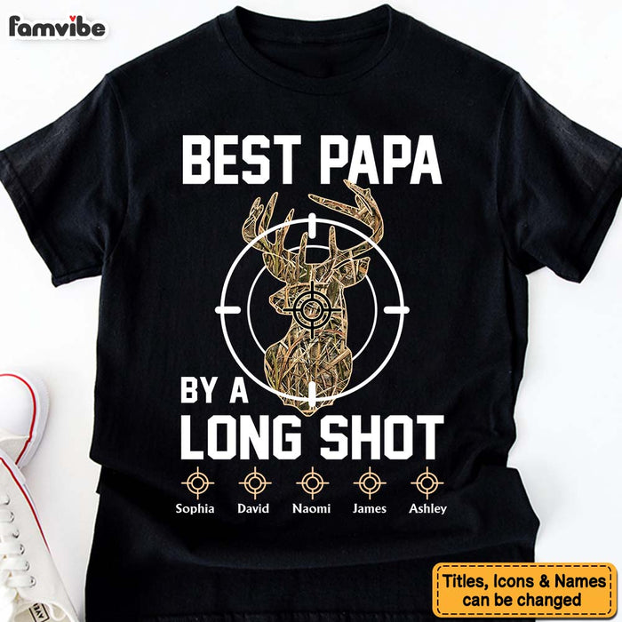 Personalized Gift For B*st Grandpa By A Long Shot Hunting Shirt - Hoodie - Sweatshirt 33730 1