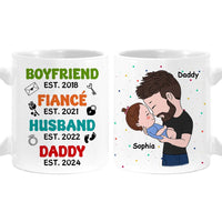 Personalized For Husband Boyfriend Fiancee Husband Daddy Mug 33731 thumb 1