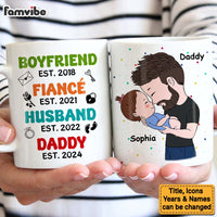 Personalized For Husband Boyfriend Fiancee Husband Daddy Mug 33731 thumb 1