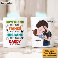 Personalized For Husband Boyfriend Fiancee Husband Daddy Mug 33731 thumb 1