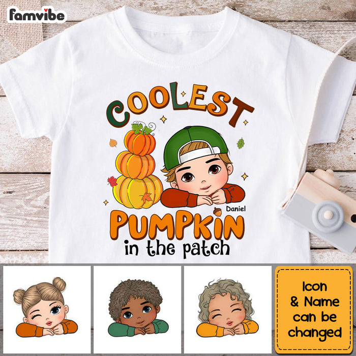 Personalized Gift For Grandson Coolest Pumpkin Kid T Shirt - Kid Hoodie - Kid Sweatshirt 33734 1