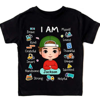 Personalized Gift For Grandson I Am Back To School Kid T Shirt - Kid Hoodie - Kid Sweatshirt 33749 thumb 1