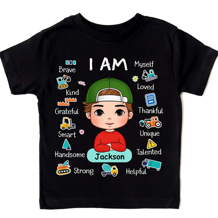 Personalized Gift For Grandson I Am Back To School Kid T Shirt - Kid Hoodie - Kid Sweatshirt 33749 1