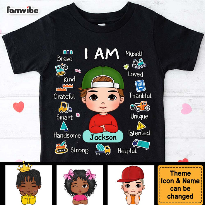 Personalized Gift For Grandson I Am Back To School Kid T Shirt - Kid Hoodie - Kid Sweatshirt 33749 1
