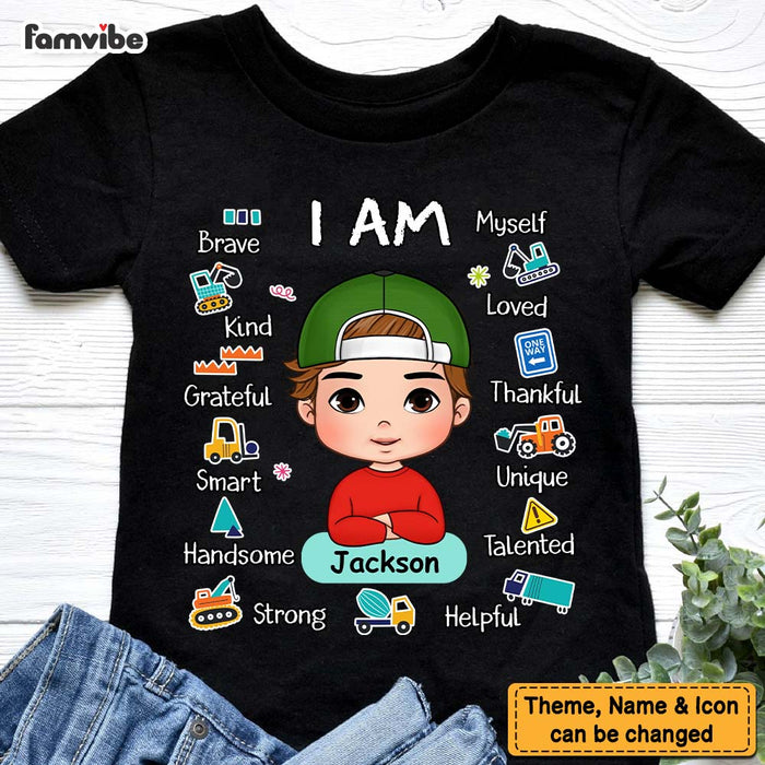 Personalized Gift For Grandson I Am Back To School Kid T Shirt - Kid Hoodie - Kid Sweatshirt 33749 1