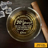 Personalized Gift For Husband Your Shot Of Whiskey Whiskey Glass 33750 thumb 1
