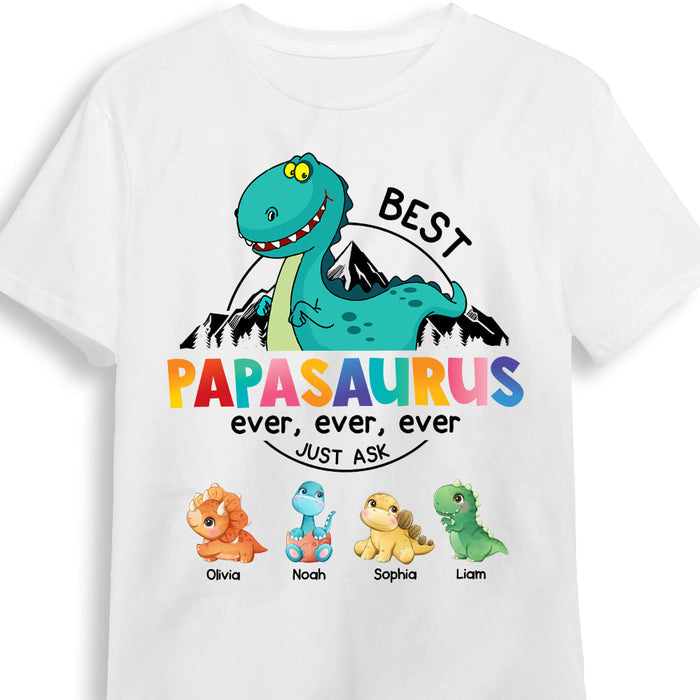 Personalized Gift For Papasaurus Shirt - Hoodie - Sweatshirt 33761 1