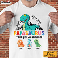Personalized Gift For Papasaurus Shirt - Hoodie - Sweatshirt 33762 thumb 1