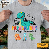 Personalized Gift For Papasaurus Shirt - Hoodie - Sweatshirt 33762 thumb 1