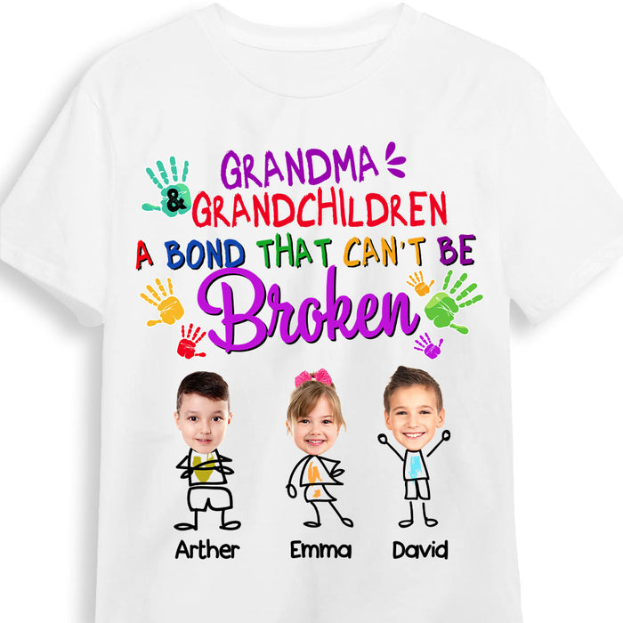 Personalized For Grandma Grandchildren A Bond That Can't Be Broken Shirt - Hoodie - Sweatshirt 33764 1