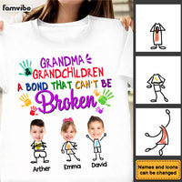 Personalized For Grandma Grandchildren A Bond That Can't Be Broken Shirt - Hoodie - Sweatshirt 33764 thumb 1