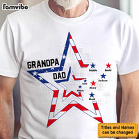 Personalized For Grandpa Stars Stripes And Dad Grandpa Shirt - Hoodie - Sweatshirt 33766 thumb 1