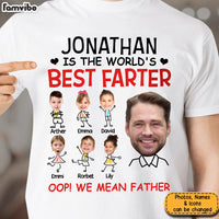 Personalized Gift For Dad Funny Custom Photo Shirt - Hoodie - Sweatshirt 33775 thumb 1