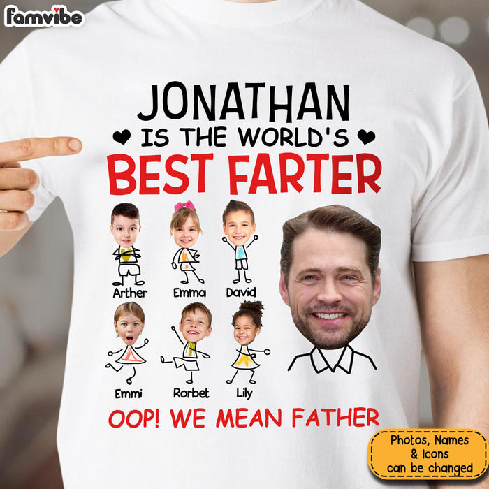 Personalized Gift For Dad Funny Custom Photo Shirt - Hoodie - Sweatshirt 33775 1