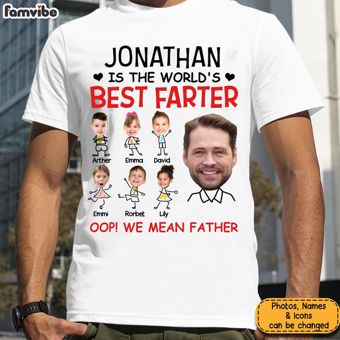 Personalized Gift For Dad Funny Custom Photo Shirt - Hoodie - Sweatshirt 33775 1