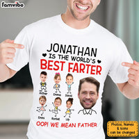 Personalized Gift For Dad Funny Custom Photo Shirt - Hoodie - Sweatshirt 33775 thumb 1