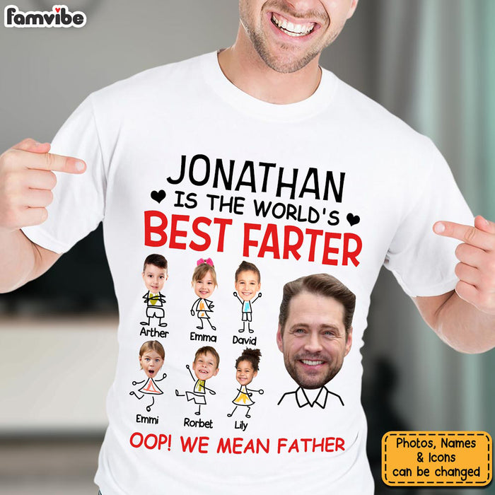 Personalized Gift For Dad Funny Custom Photo Shirt - Hoodie - Sweatshirt 33775 1