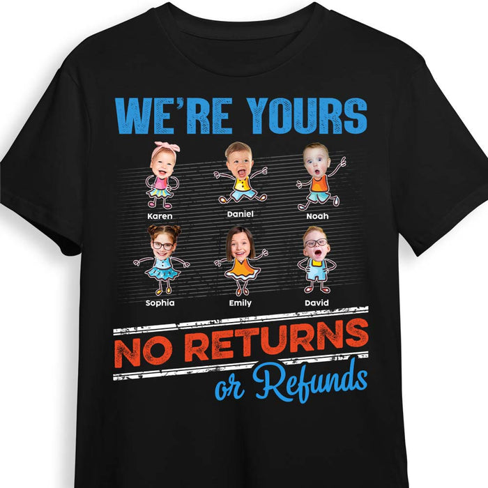 Personalized Gift For Grandpa No Refunds Or Returns Photo Shirt - Hoodie - Sweatshirt 33777 1