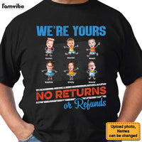 Personalized Gift For Grandpa No Refunds Or Returns Photo Shirt - Hoodie - Sweatshirt 33777 thumb 1