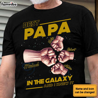 Personalized Gift For Grandpa In The Galaxy Shirt - Hoodie - Sweatshirt 33782 thumb 1
