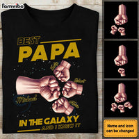 Personalized Gift For Grandpa In The Galaxy Shirt - Hoodie - Sweatshirt 33782 thumb 1