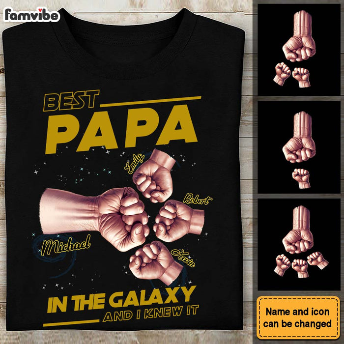 Personalized Gift For Grandpa In The Galaxy Shirt - Hoodie - Sweatshirt 33782 1