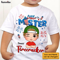Personalized Gift for Granddaughter Miss Firecracker Kid T Shirt - Kid Hoodie - Kid Sweatshirt 33783 thumb 1