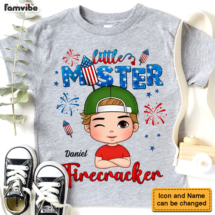Personalized Gift for Granddaughter Miss Firecracker Kid T Shirt - Kid Hoodie - Kid Sweatshirt 33783 1