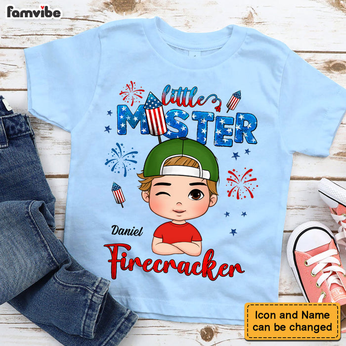 Personalized Gift for Granddaughter Miss Firecracker Kid T Shirt - Kid Hoodie - Kid Sweatshirt 33783 1