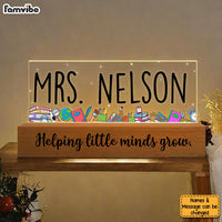 Personalized Gift For Teacher Back to School Acrylic Name Night Light 33785 thumb 1