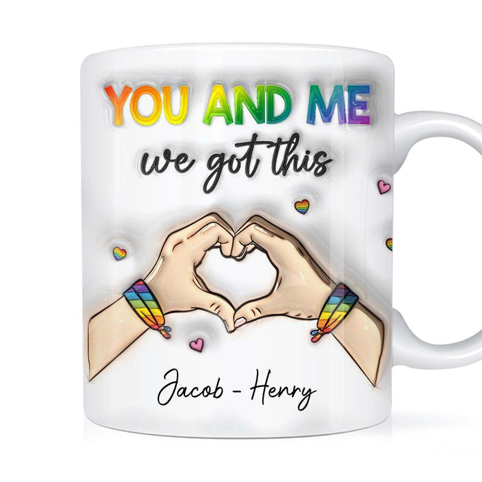 Personalized Gift For Couple You And Me We Got This Mug 33790 1