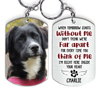Personalized Gift For Pet Memorial Aluminum Keychain 33796 thumb 1