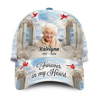 Personalized Memorial Gift Forever In My Heart Cap 33797 thumb 1