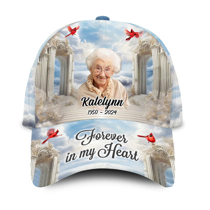 Personalized Memorial Gift Forever In My Heart Cap 33797 1