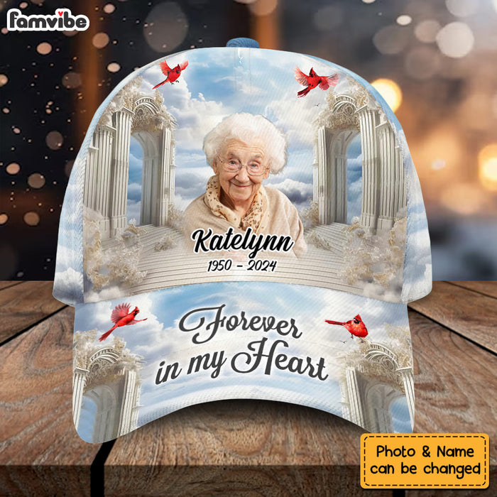 Personalized Memorial Gift Forever In My Heart Cap 33797 1