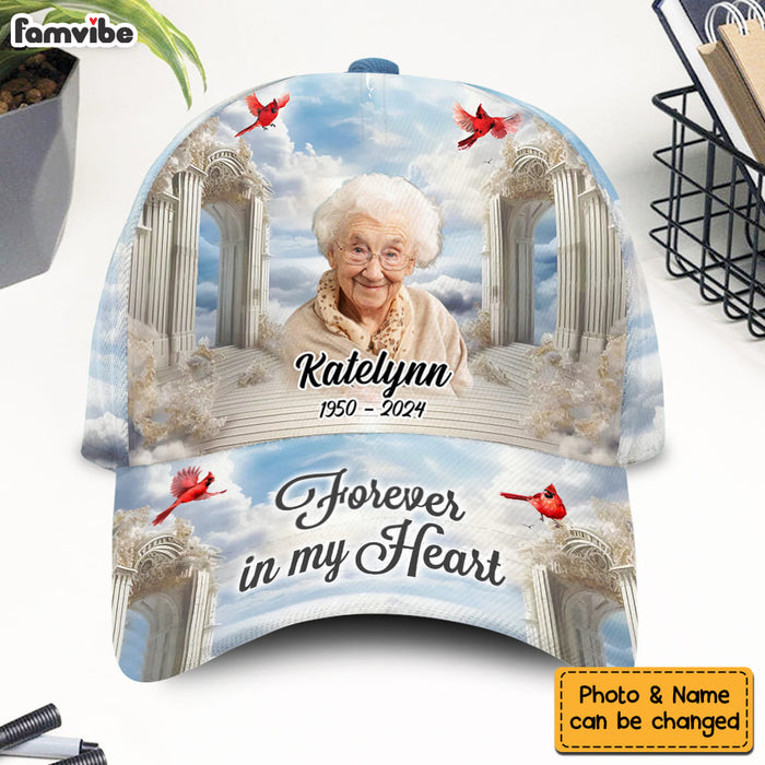 Personalized Memorial Gift Forever In My Heart Cap 33797 1