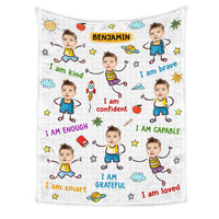 Personalized For Kids Custom Photo I Am Blanket 33807 thumb 1