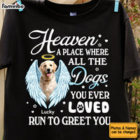 Personalized For Pet Lovers Heaven A Place Where All The Cats Shirt - Hoodie - Sweatshirt 33815 thumb 1