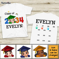 Personalized Gift For Granddaughter Class Of 2036 Double-sided Printing Shirt 33816 thumb 1