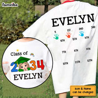 Personalized Gift For Granddaughter Class Of 2036 Double-sided Printing Shirt 33816 thumb 1