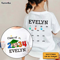 Personalized Gift For Granddaughter Class Of 2036 Double-sided Printing Shirt 33816 thumb 1