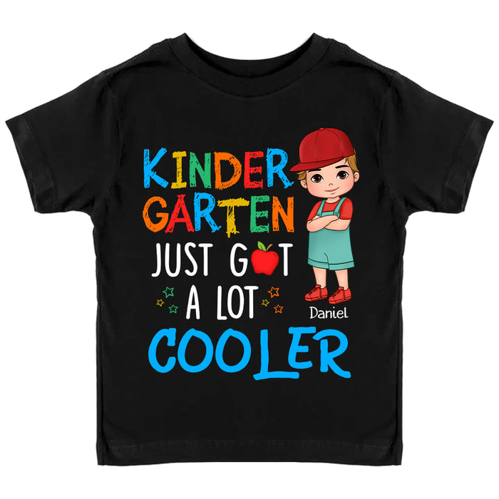 Personalized Gift For Grandson Got A Lot Cooler Kid T Shirt - Kid Hoodie - Kid Sweatshirt 33838 1