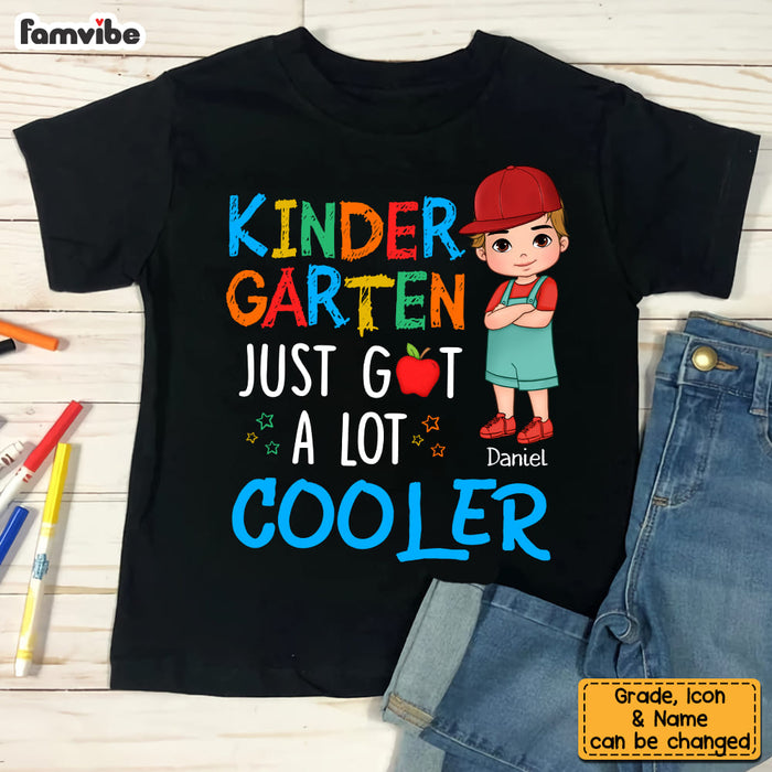 Personalized Gift For Grandson Got A Lot Cooler Kid T Shirt - Kid Hoodie - Kid Sweatshirt 33838 1