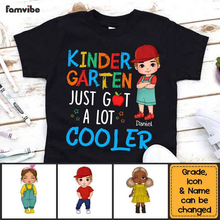 Personalized Gift For Grandson Got A Lot Cooler Kid T Shirt - Kid Hoodie - Kid Sweatshirt 33838 1