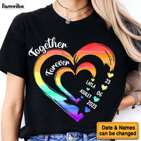 Personalized Together Forever Love Is Love Sweetheart Pride Couple Shirt - Hoodie - Sweatshirt 33841 thumb 1