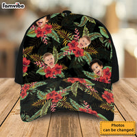 Custom Face Summer Tropical cap - Personalized Photo Classic Cap 33842 thumb 1