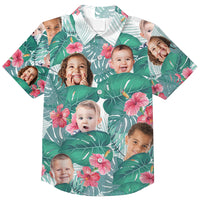 Personalized For Family Custom Photo Funny Family Face Hawaiian Shirt 33844 thumb 1
