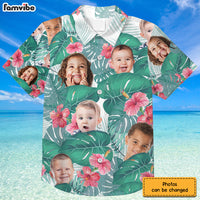 Personalized For Family Custom Photo Funny Family Face Hawaiian Shirt 33844 thumb 1